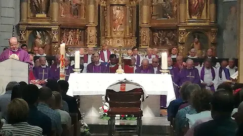 Funeral José María Cerralbo Ecónomo de la Diócesis