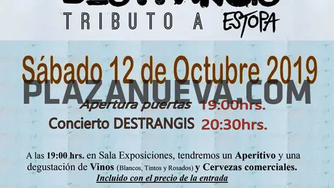 Destrangis en concierto en Caparroso