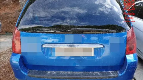 Veh&iacute;culo que conduc&iacute;a el imputado