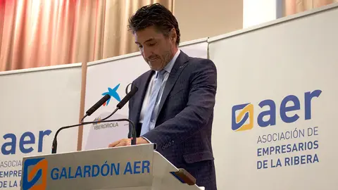 Domingo Sánchez Arteaga durante su discurso en la gala