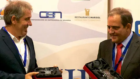 Mario Sánchez y Ricardo Comín recogieron su Galardón