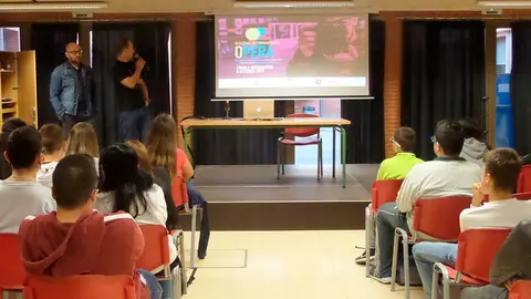 Julio Mazarico visita el Valle del Ebro