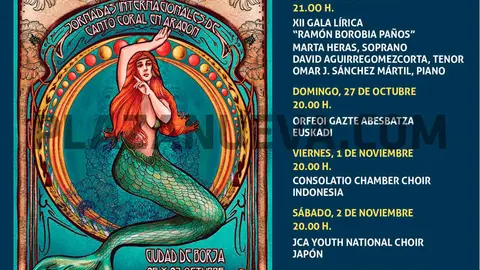 XXXIX Jornadas Internacionales de Canto Coral &lsquo;Ciudad de Borja&rsquo;