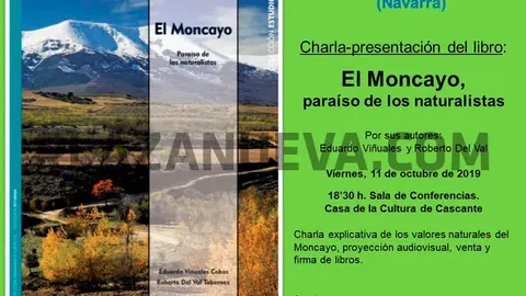 Presentación libro El Moncayo, paraiso de los naturalistas