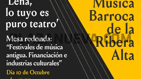 Festival de m&uacute;sica barroca de la Ribera Alta en Castej&oacute;n