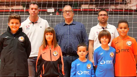 MRC patrocinador principal Escuela del Ribera Navarra FS