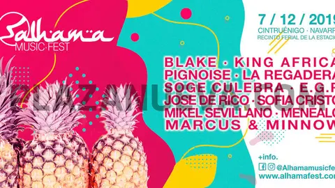 Alhama Music Fest 2019 en Cintru&eacute;nigo