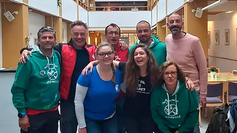 Corellanos del proyecto Erasmus 'Movilidad sostenible, comunidad sostenible'