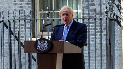 Boris Johnson, presidente ingl&eacute;s
