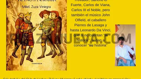 Tertulia en Murchante sobre el libro &lsquo;Cr&oacute;nicas irreales del Reyno de Navarra&rsquo; con el autor Mikel Zuza