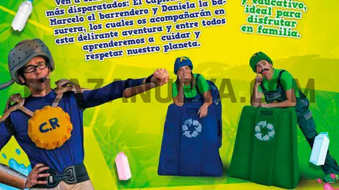 Espect&aacute;culo en Villafranca &rsquo;Recicling&rsquo; a cargo de Almozandia