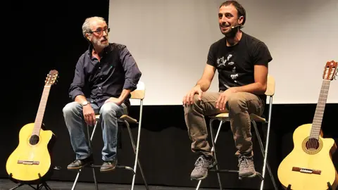 Javier y Xabier, padre e hijo