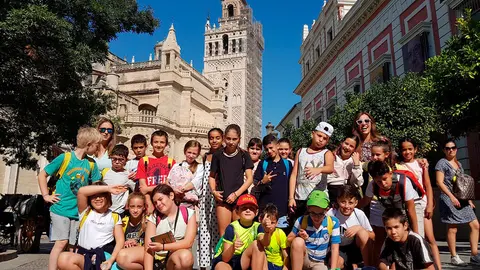 El colegio de Fitero visita Sevilla