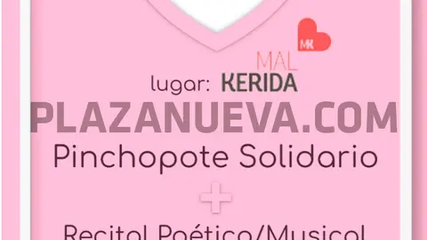 Pinchopote solidario y recital po&eacute;tico-musical en Tudela a beneficio de la Fundaci&oacute;n Tudela Comparte