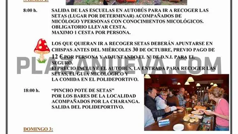 VIII Jornadas micol&oacute;gicas de Cabanillas