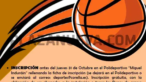 I Liga local de baloncesto 3x3 2019:2020 en Corella