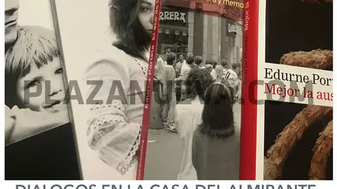 Diálogos en la Casa del Almirante de Tudela Clara Usón y Edurne Portela