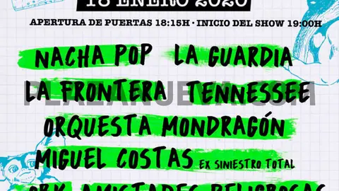 Yo fui a EGB la gira en Pamplona
