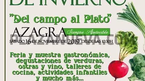 Mercado de las verduras de invierno de Azagra