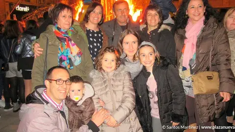 La Asociaci&oacute;n Murchante se mueve contra el C&aacute;ncer fue la encargada de prender la hoguera