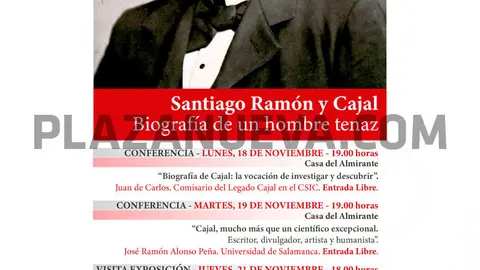 Ciclo en Tudela &lsquo;Santiago Ramón y Cajal, biografía de un hombre tenaz&rsquo;