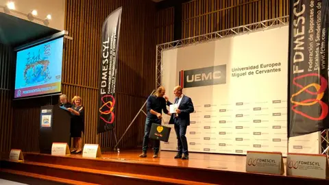 Jesús Manuel Alonso Alcalde de Ágreda recogió el premio