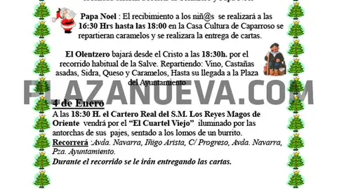 Programación Navideña en Caparroso