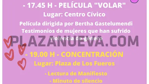 Día Internacional contra la violencia de género en Valtierra