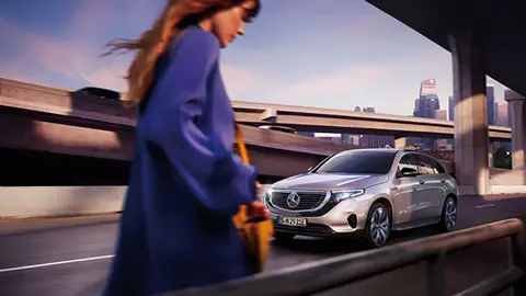 El EQC, un SUV que re&uacute;ne dise&ntilde;o, elegancia, deportividad y que integra la m&aacute;s alta tecnolog&iacute;a