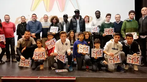 Un momento de la presentación de Ribaforada todos somos un equipo