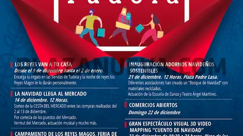 Actividades Navidad  2019 Comercios de Tudela