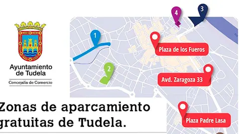 Zonas aparcamiento Tudela