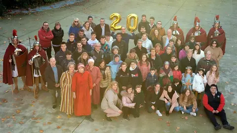 El Bel&eacute;n Viviente de Cortes cumple 20 a&ntilde;os