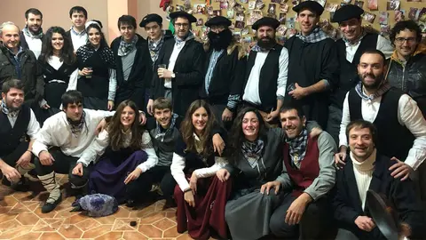 Olentzero en Carcastillo 2018