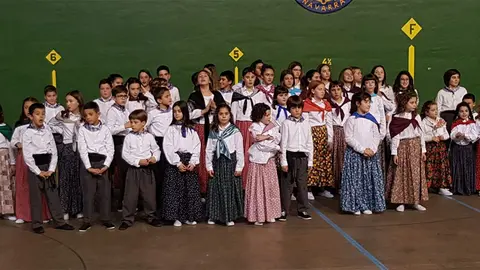 Olentzero en Cortes 2018