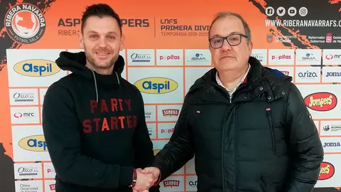 Samuel Pozos, nuevo Director Deportivo del Ribera Navarra en sustitución de Óscar Ibarra
