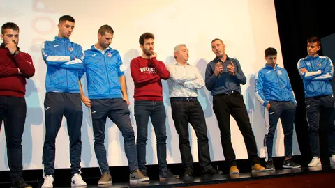 Algunos de los premiados en la 8&ordf; Gala del Deporte de Murchante