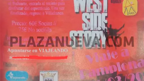 Viaje a Pamplona de ASMUVI Villafranca para ver &lsquo;West Side Story&rsquo;