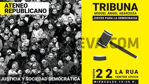 Conferencia en Tudela de Juezas y Jueces para la democracia