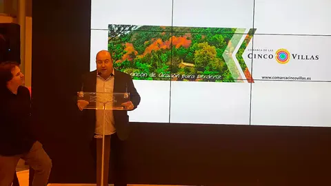 Imagen del a&ntilde;o pasado de la presencia en Fitur de la Comarca de las Cinco Villas