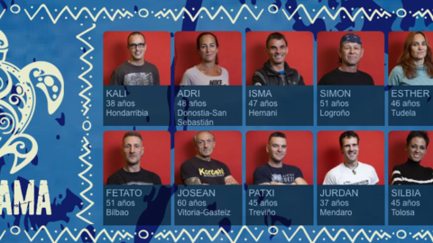 La tudelana participa con el equipo azul