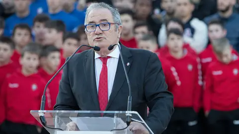 Luis Sabalza, presidente del Club Atl&eacute;tico Osasuna