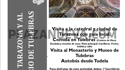 Visita de los Amigos de la Catedral de Tudela a Tarazona y al Monasterio de Tulebras
