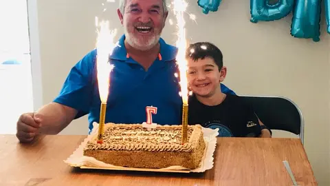 Alejandro Ruiz P&eacute;rez y su Abuelo Alejandro