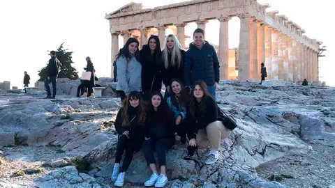 Visita a Grecia de la Escuela de Arte de Corella
