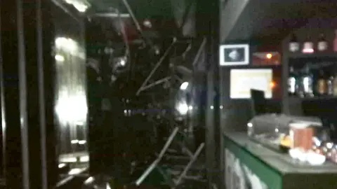 Incendio en un local de Tudela