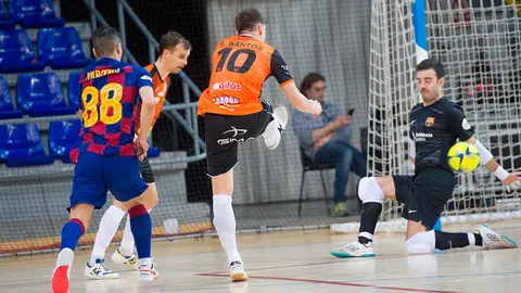 El Ribera Navarra no puede contra el Bar&ccedil;a