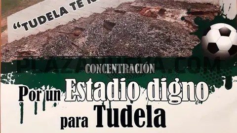 Concentraci&oacute;n por un Estadio digno para Tudela