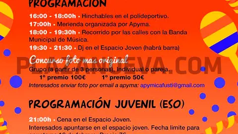 Carnaval 2020 en Fusti&ntilde;ana