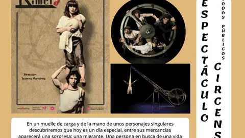 Espect&aacute;culo circense en Ribaforada &lsquo;Kimera&rsquo;